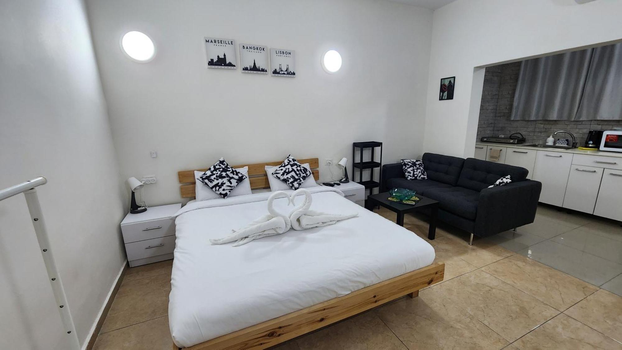 David Hameleh House Aparthotel เนทันยา ห้อง รูปภาพ